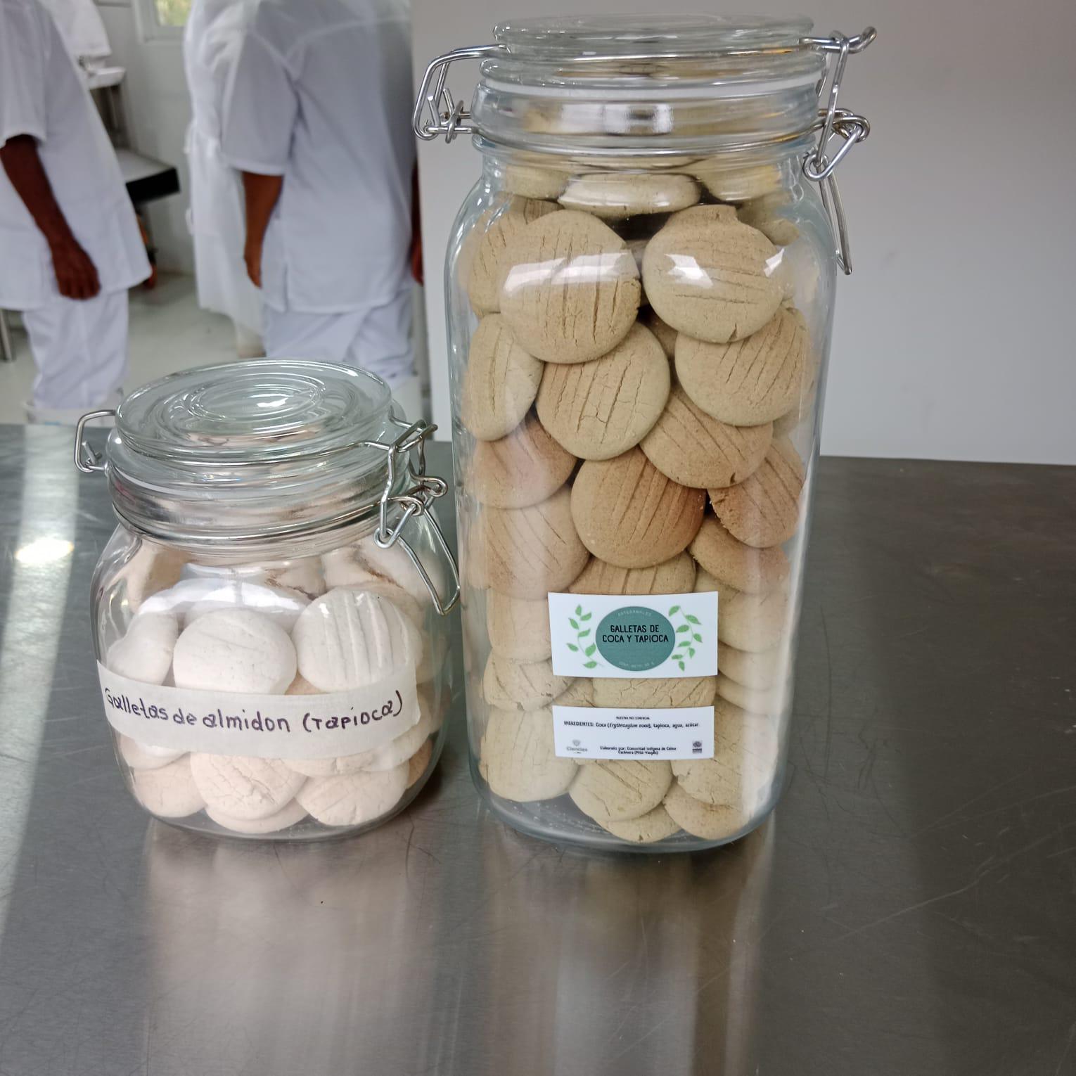 $!Algunos de los productos derivados de la chacra incluyen galletas de yuca, coca y tapioca.