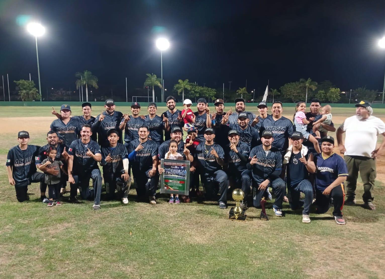 $!Hay nuevo rey en la Liga de Beisbol Primera Fuerza Nocturna Imdem