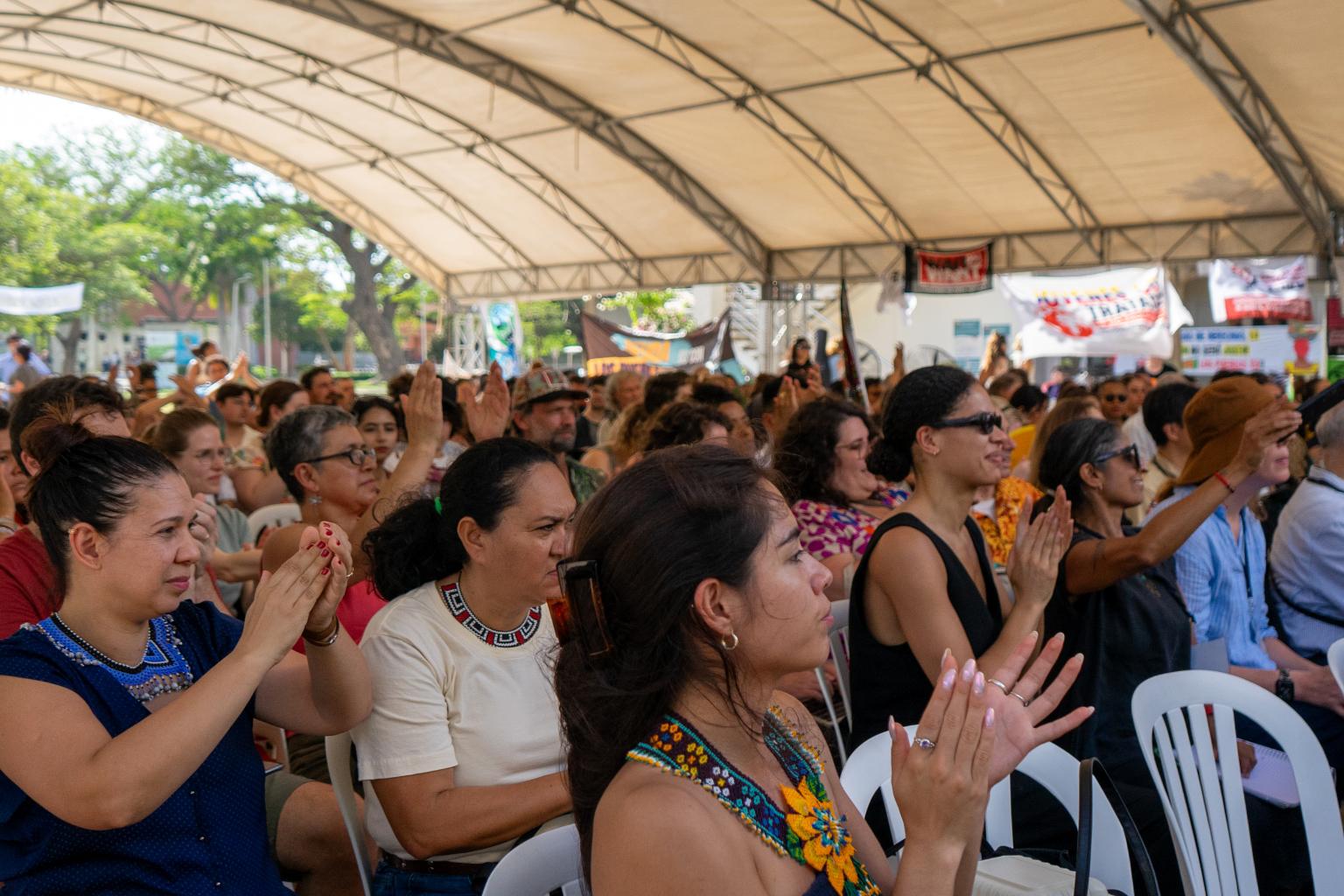 $!Reunión de organizaciones de la sociedad civil en el marco de la conferencia internacional en Santa Marta, Colombia.