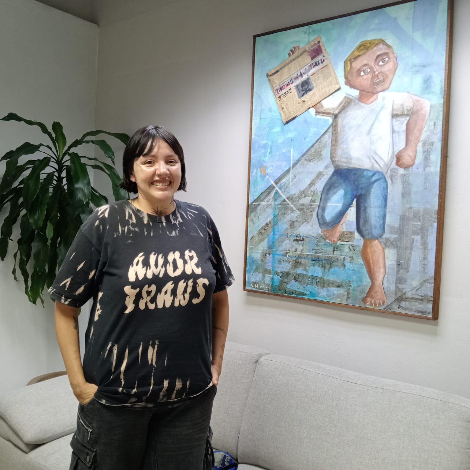 $!Dano García, de Mazatlán, en su visita a Noroeste.