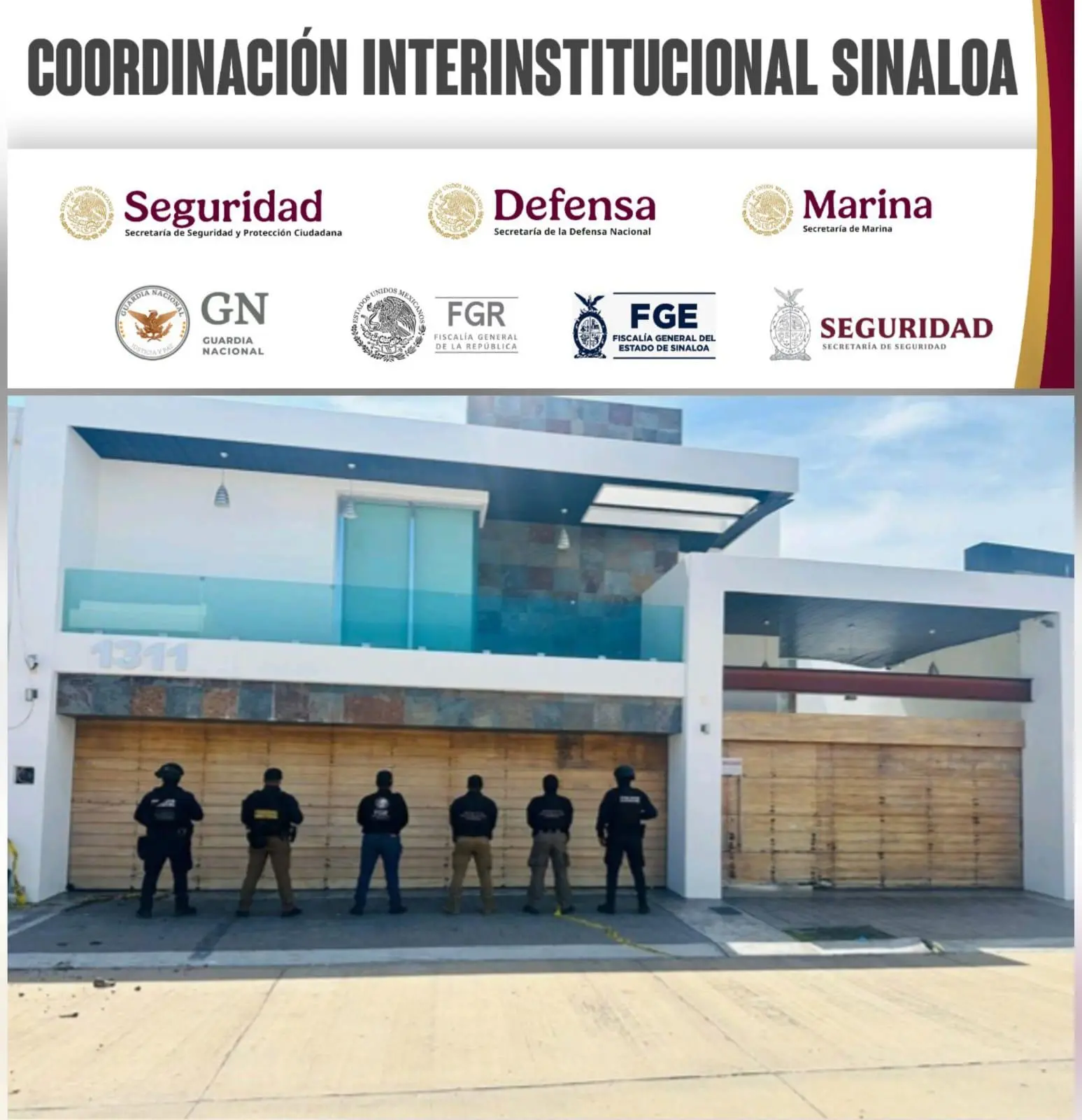 $!Confirma SSP decomiso de armamento y vehículos tras cateo en Isla Musala, Culiacán
