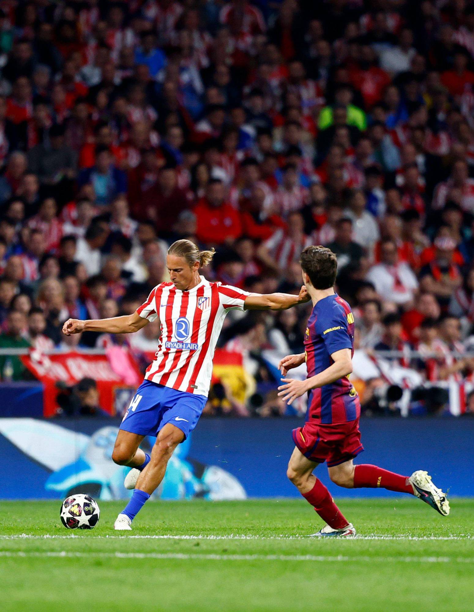 $!El Atlético resiste para meterse a semifinales de la Champions