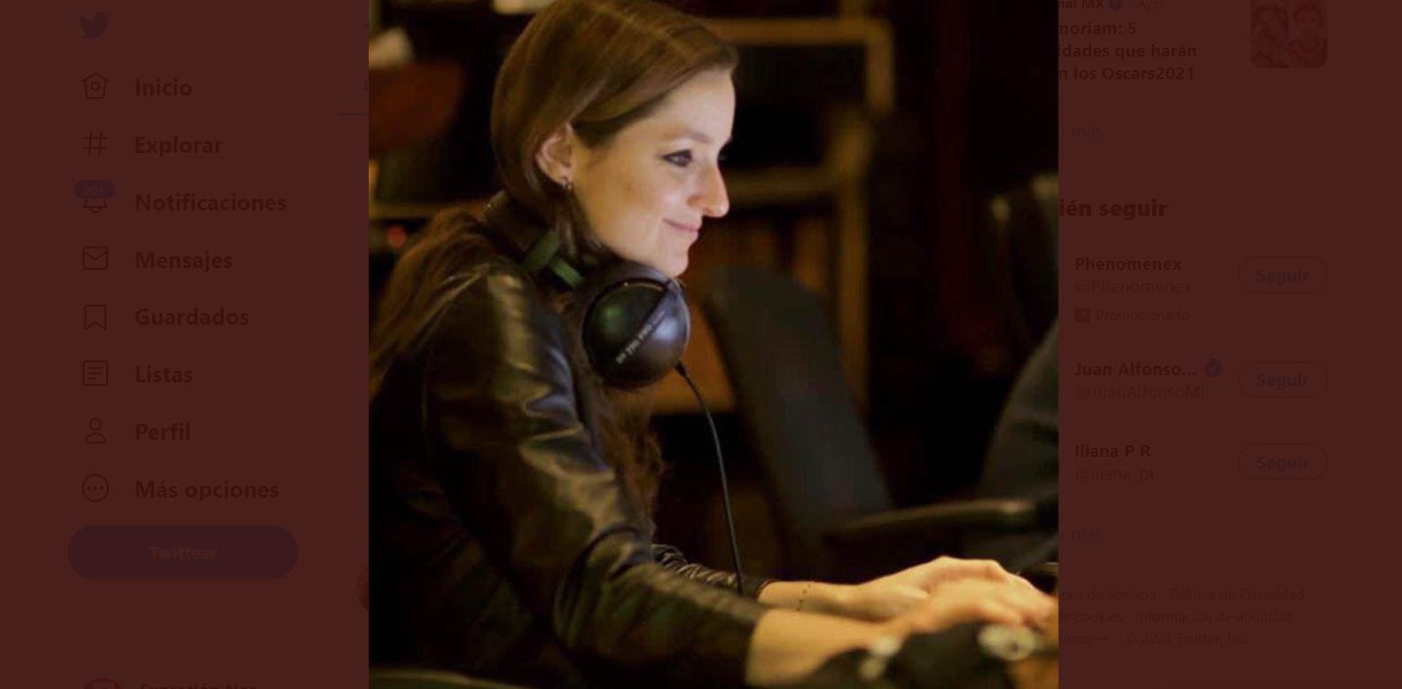 $!Michelle Couttolenc, ingeniera de sonido mexicana, dedica el Óscar a todas las mujeres
