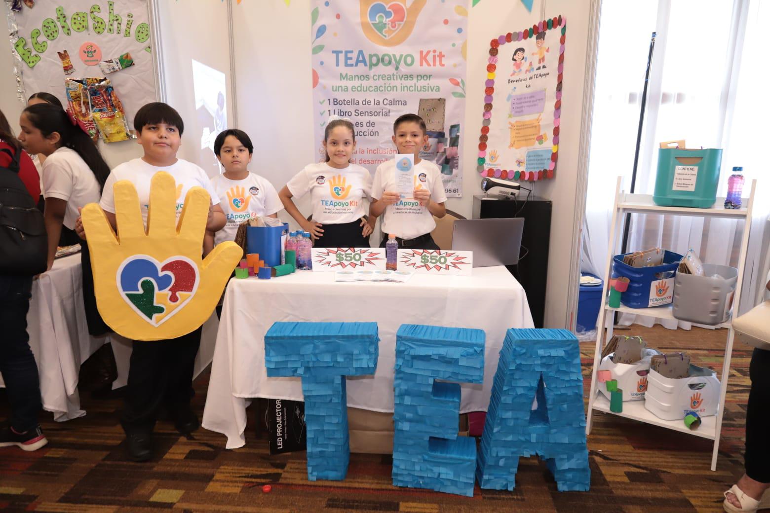 $!‘Pine Crafts’ y sus productos de residuos de pino brillan en el Concurso Juguemos a Emprender 2025