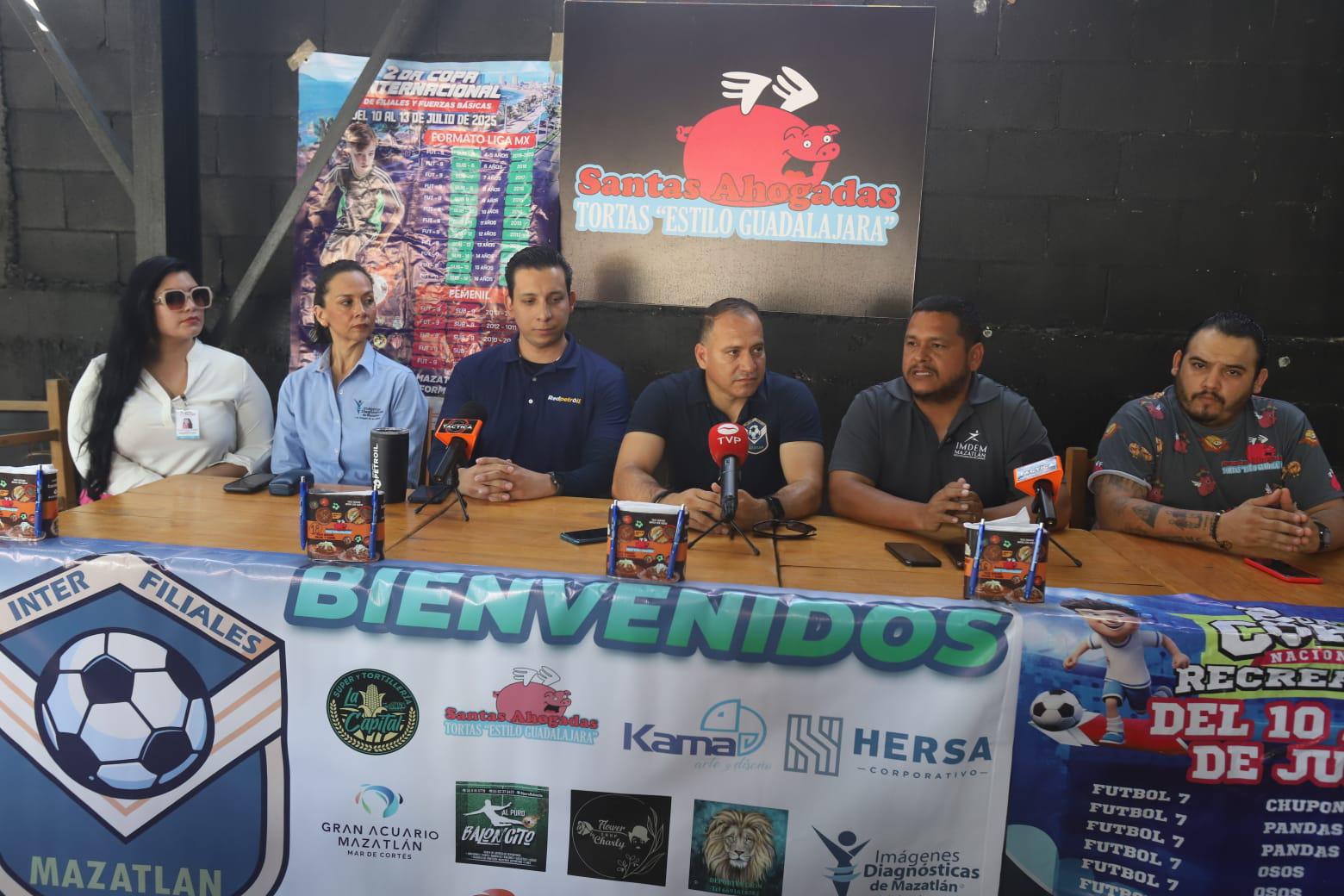 $!Mazatlán será sede de dos grandes torneos juveniles de futbol del 10 al 13 de julio