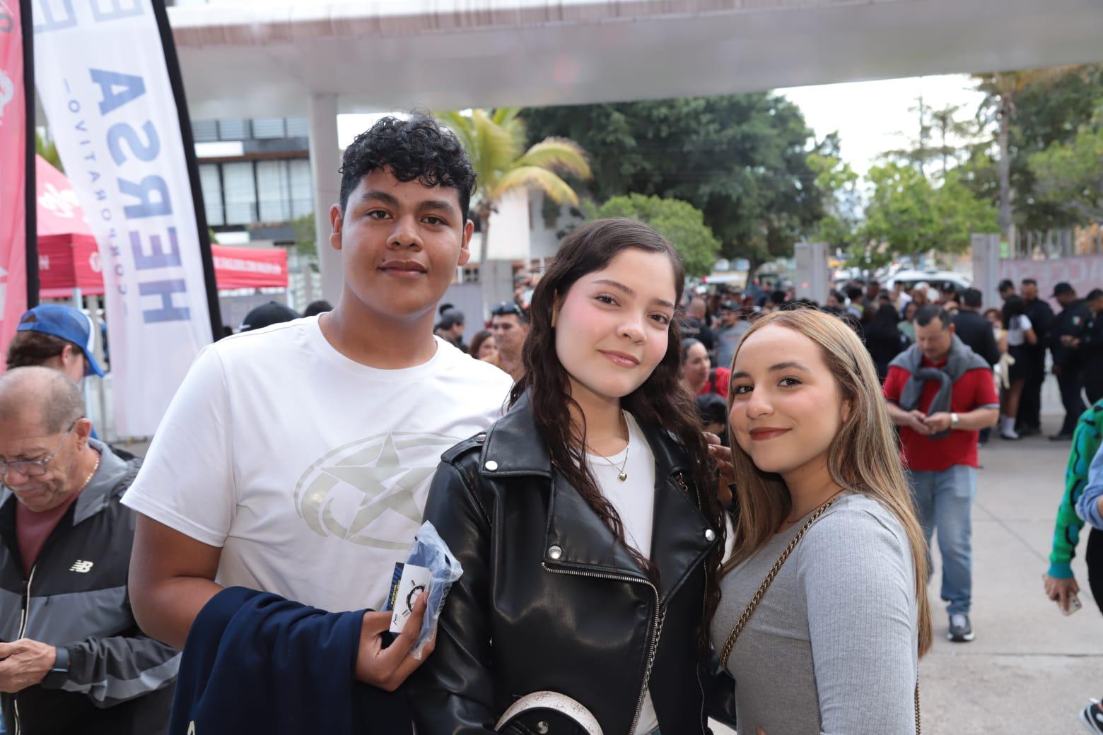 $!Pablo Soto, Valeria Páez y Marian González.
