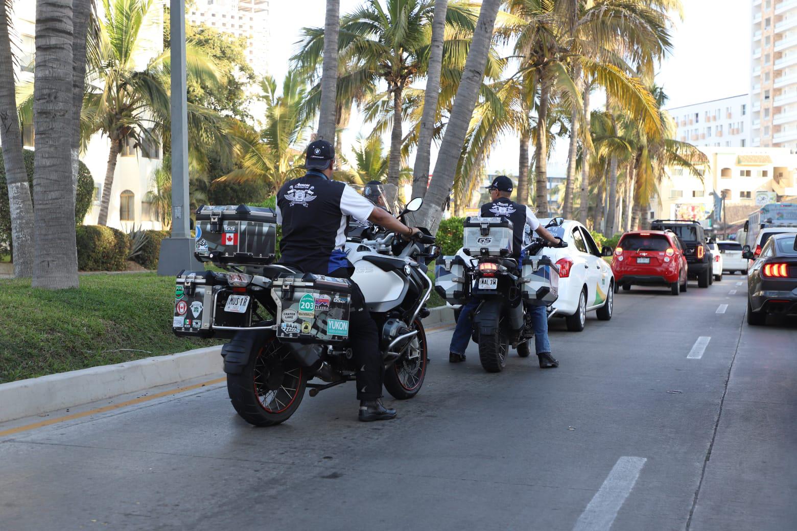 $!Los ‘bikers’ no se detienen, tras la muerte de un compañero en la Zona Dorada de Mazatlán