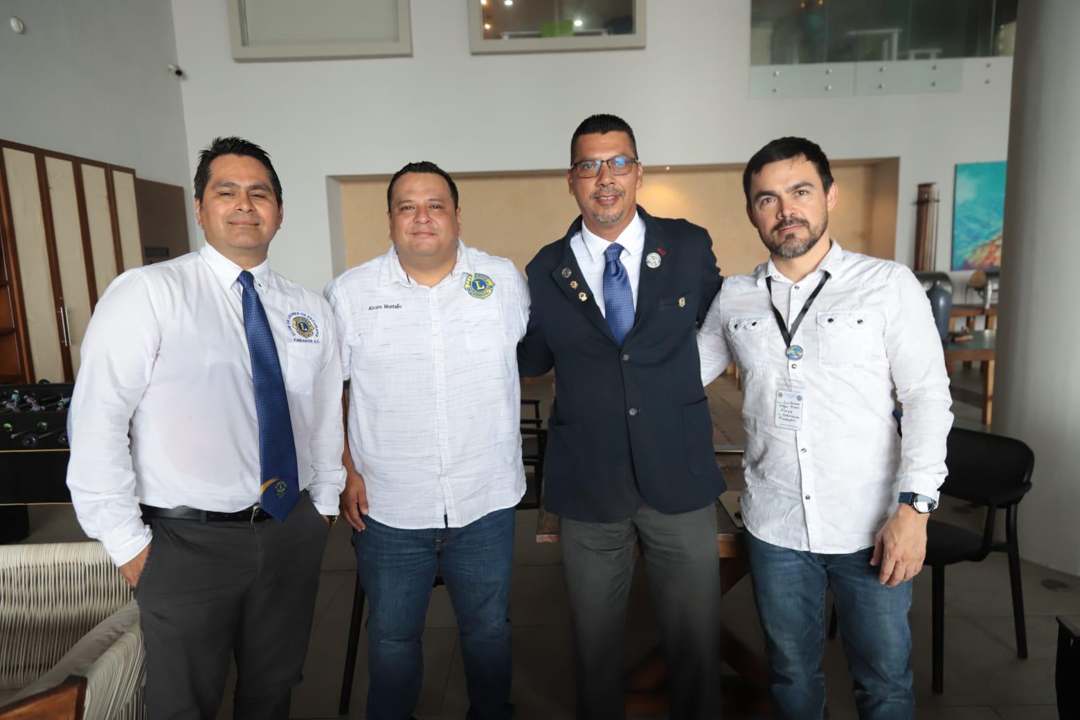 $!José Camacho, Álvaro Montaño, Antonio Mora y Guillermo Araya.