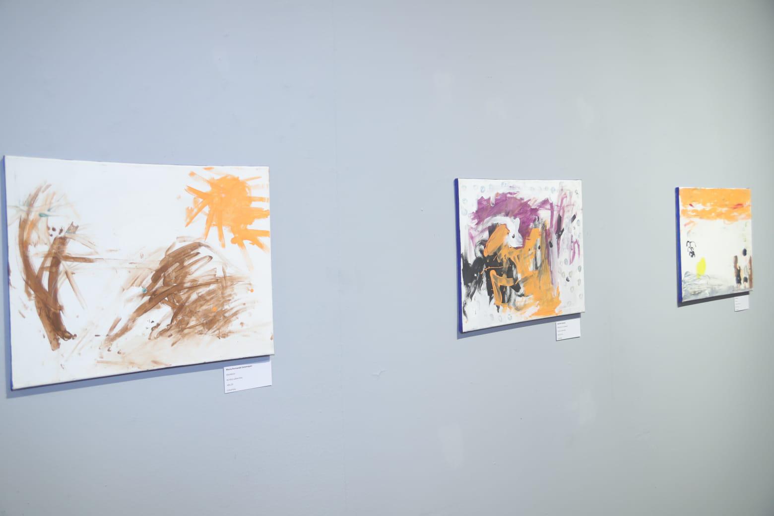 $!Un total de 31 obras realizadas por jóvenes invidentes de Colombia, muestran el talento y la creatividad.