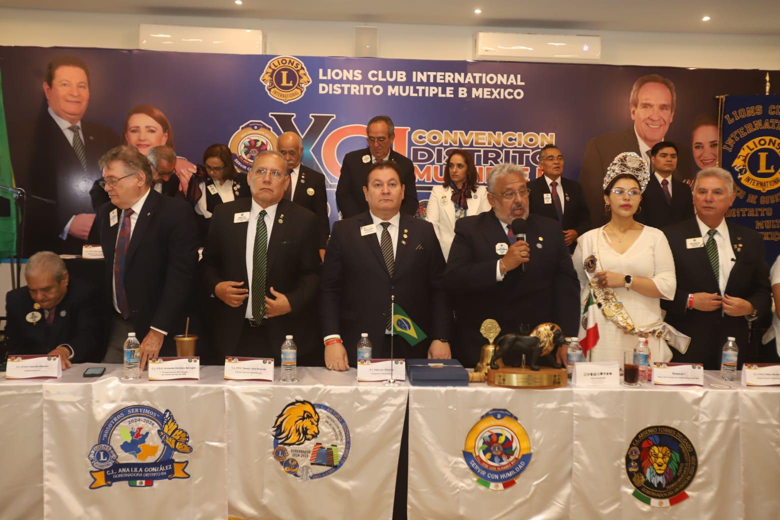 $!Inauguran en Mazatlán convención del Club de Leones