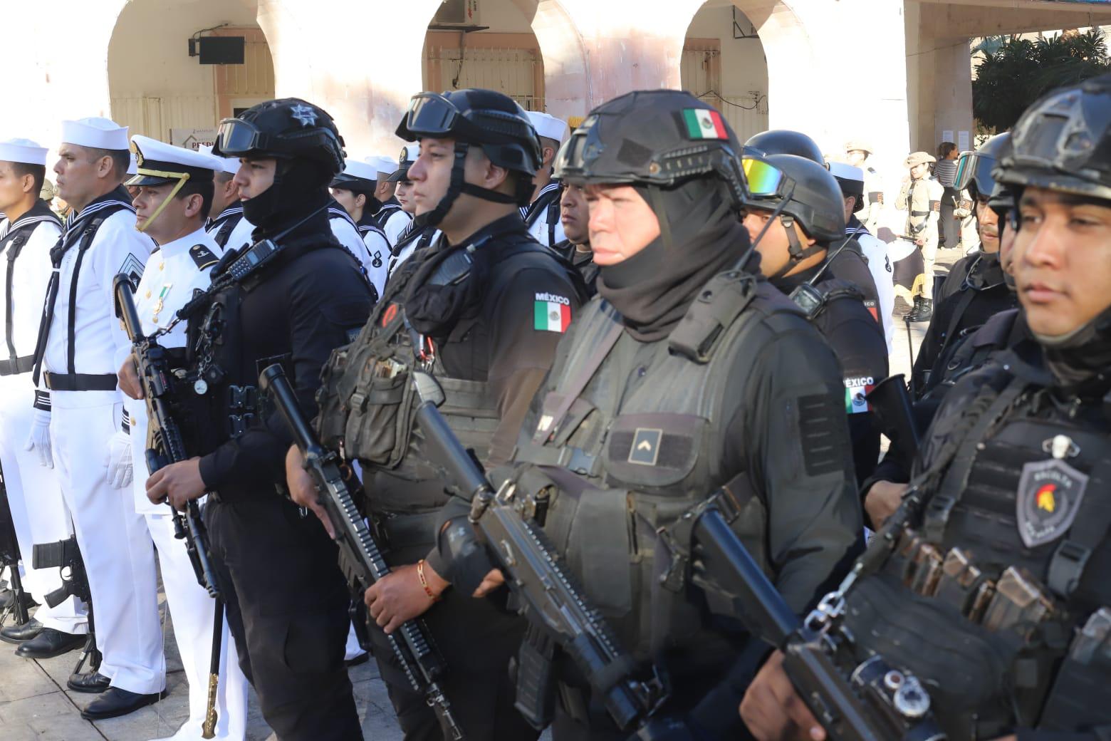 $!Conmemoran en Mazatlán el 108 aniversario de la Constitución de 1917