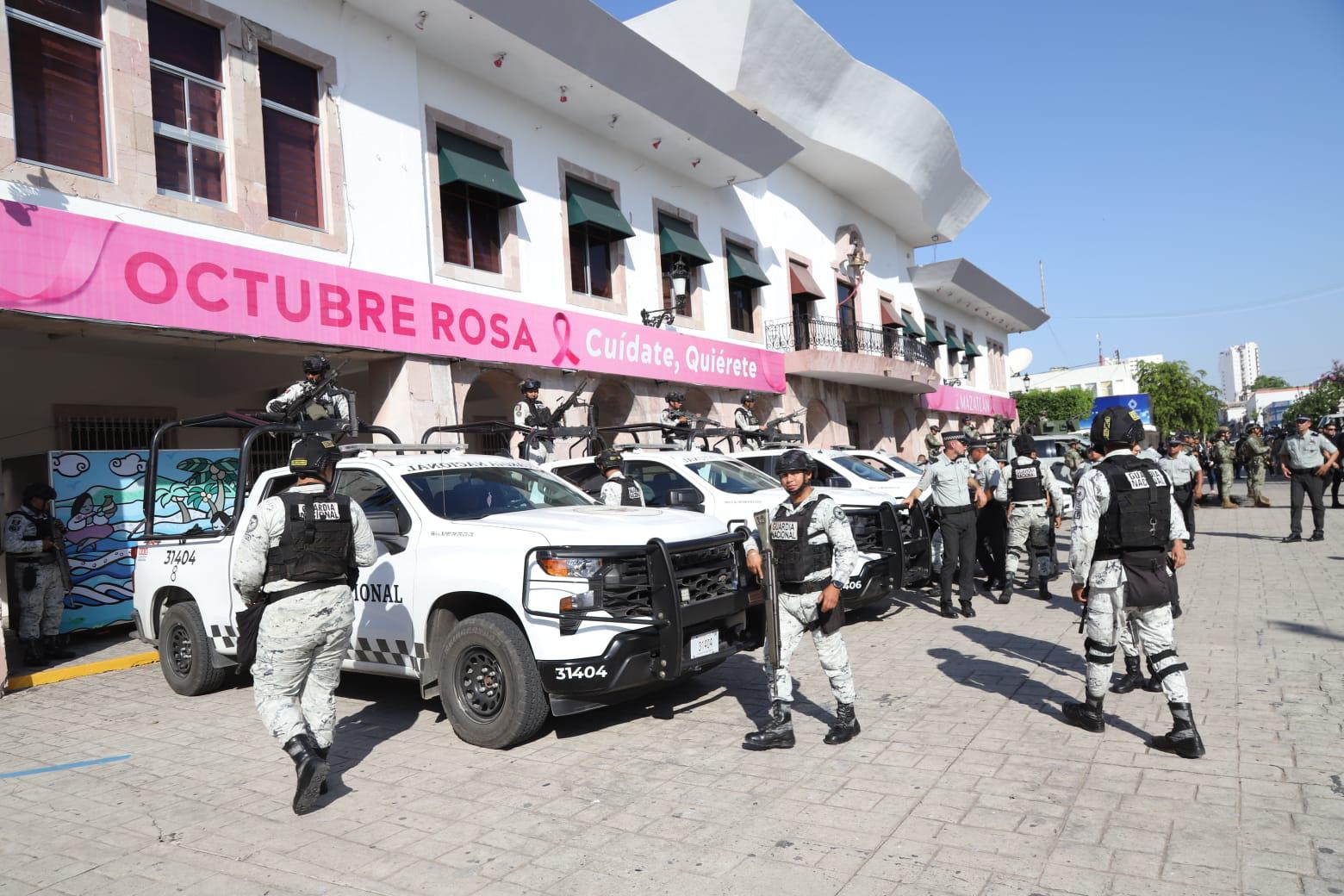 $!Arranca Operativo de Seguridad del Buen Fin 2025 en Mazatlán con más de mil 509 elementos