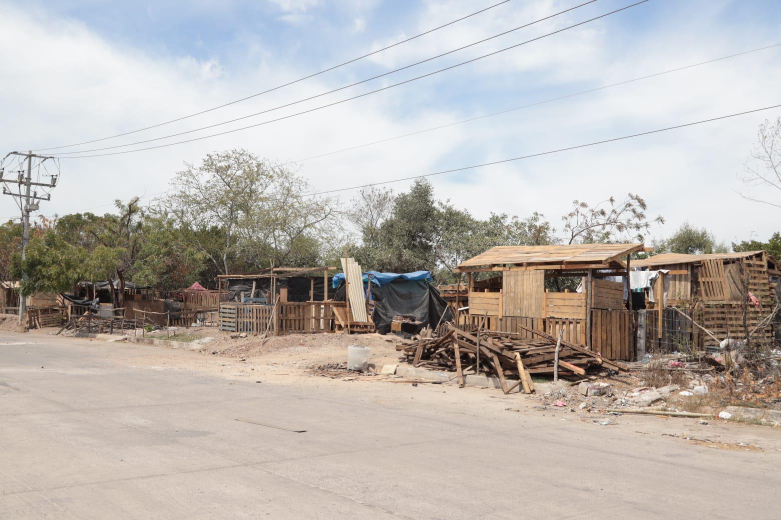 $!Invasión en Parque Bonfil continúa extendiéndose por varios terrenos del manglar