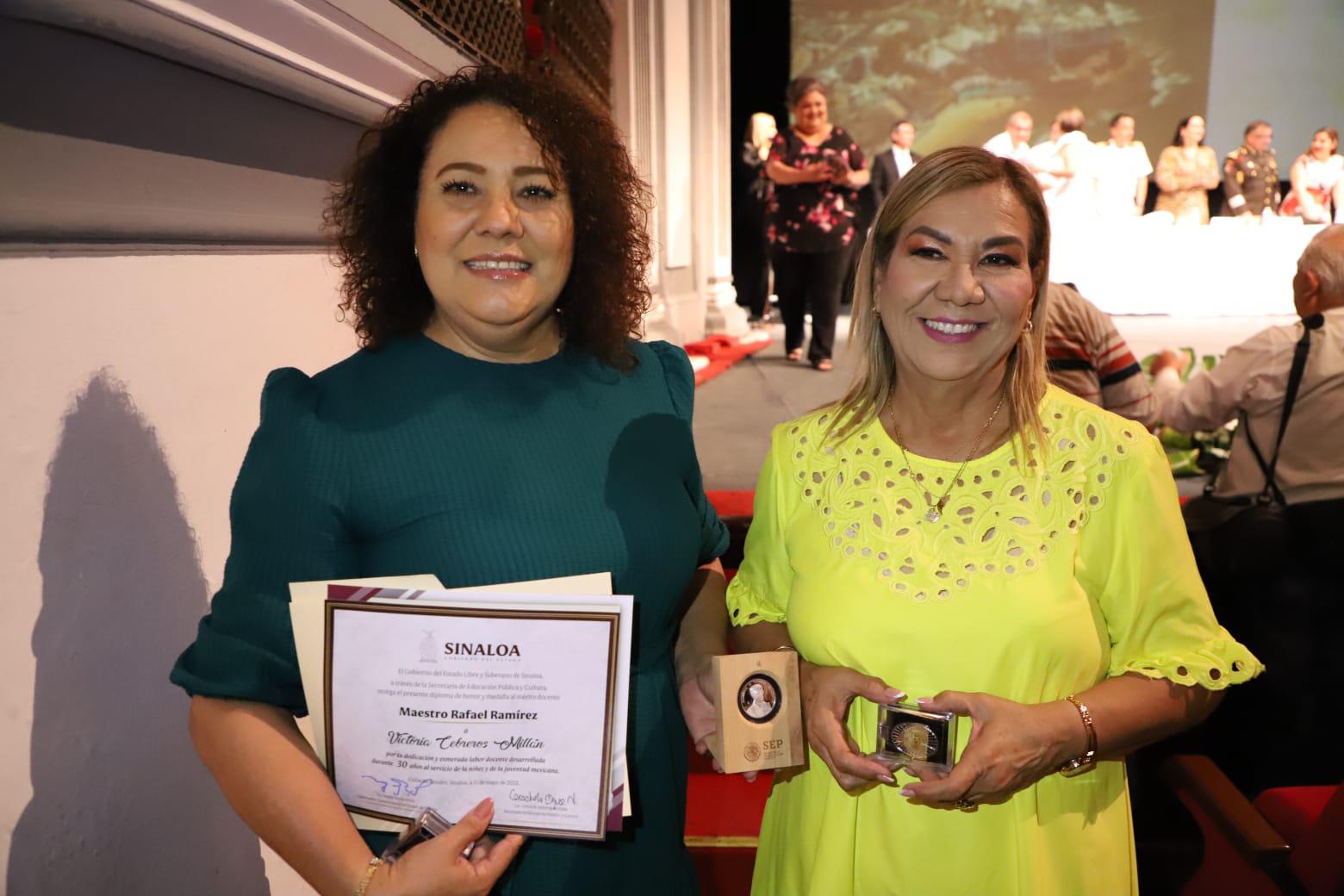 $!Victoria Cebreros y Leticia Cruz Sánchez.