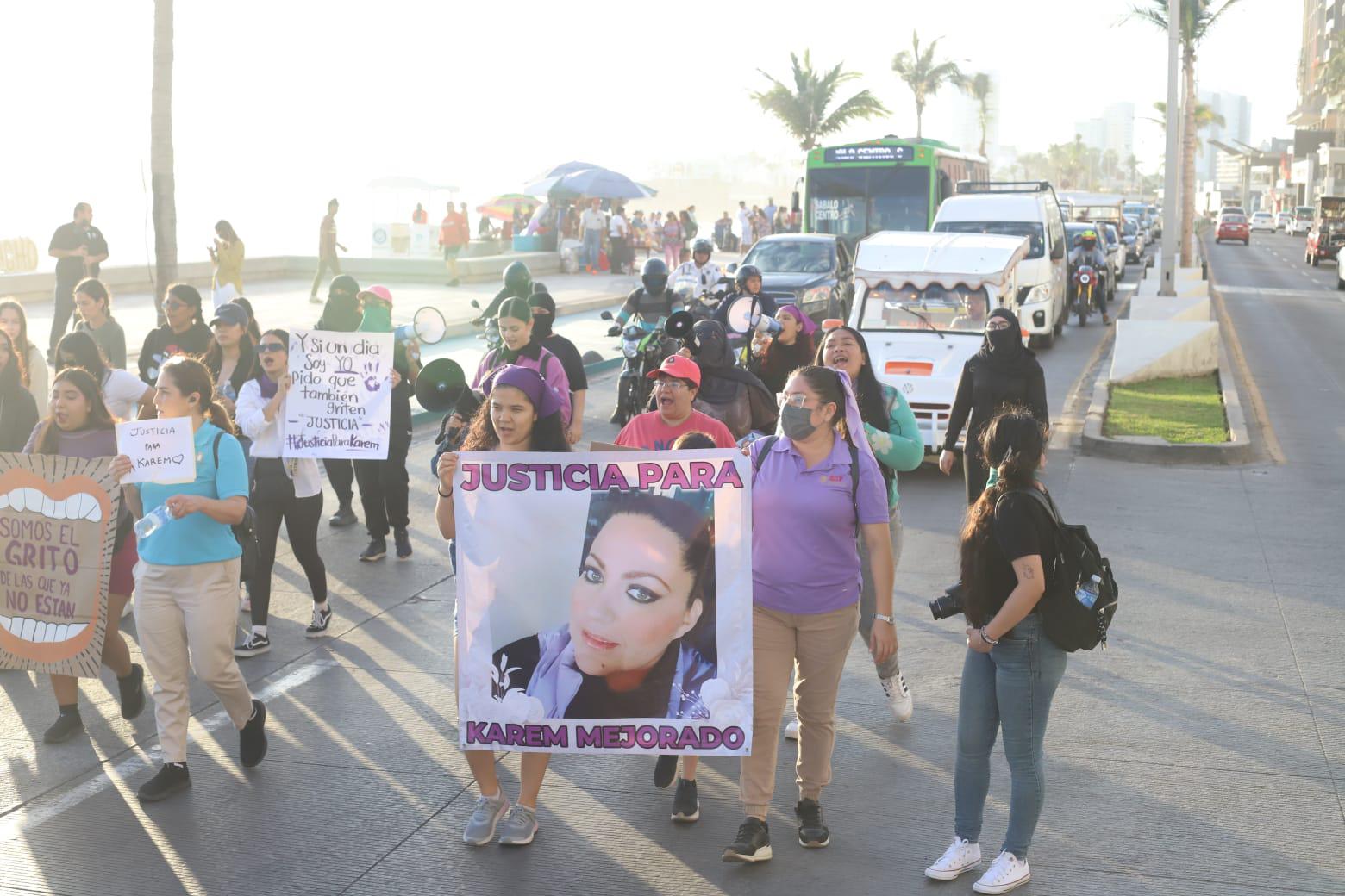 $!Piden justicia por Karem en Mazatlán; ya fue detenido el presunto feminicida