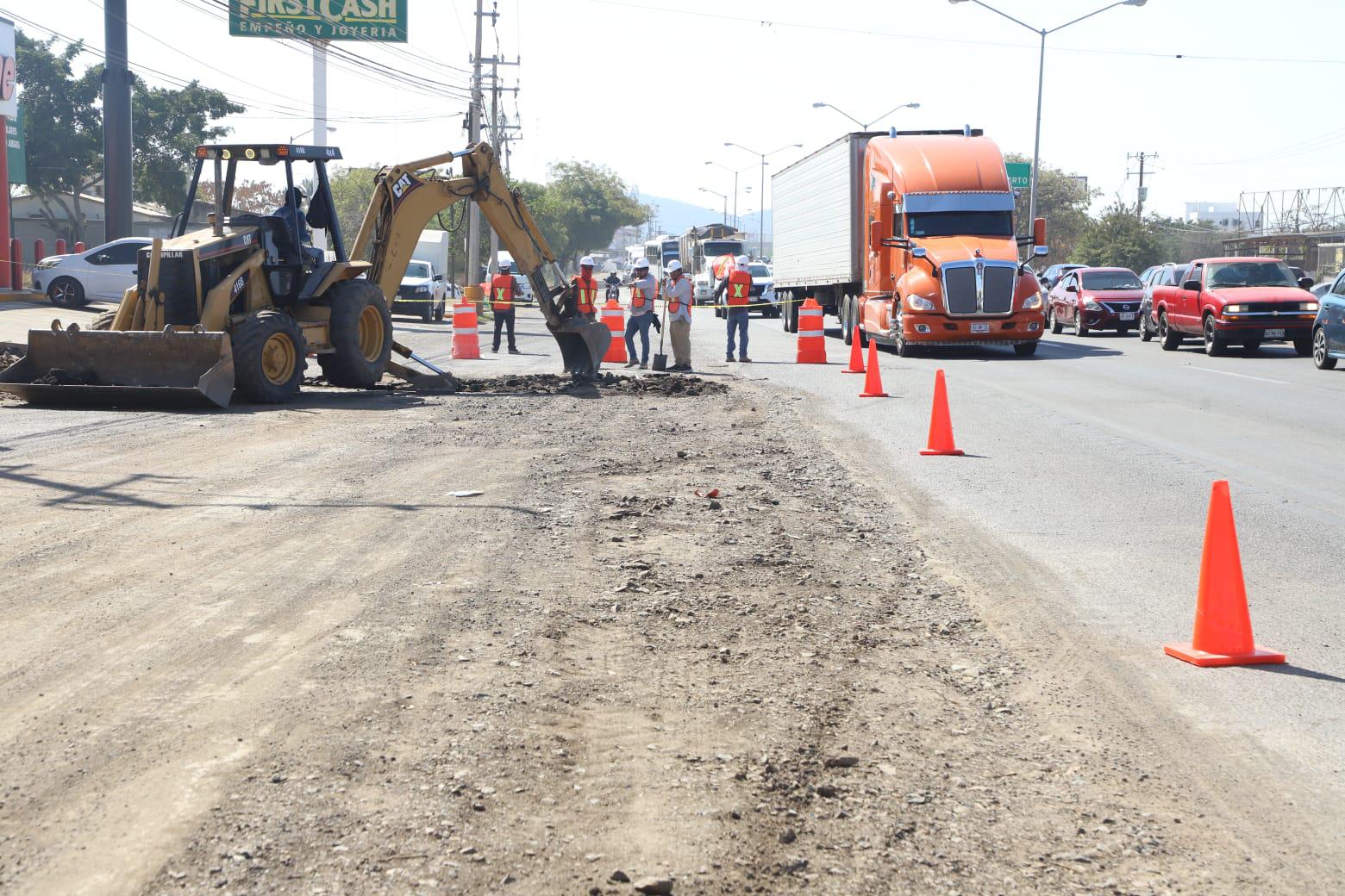 $!Obras de construcción de puente en Libramiento Colosio y Avenida Múnich ya están en marcha
