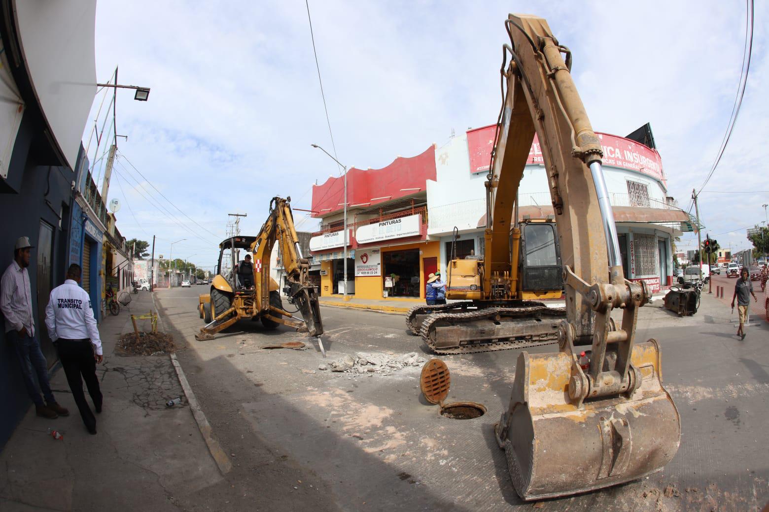 $!Cierran tramo de la Insurgentes en Mazatlán para dar inicio a obras