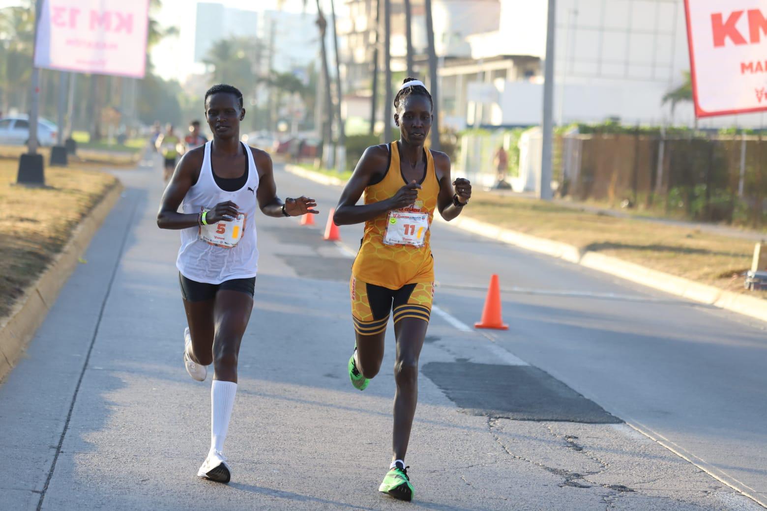 $!Leah Kigen emerge como la campeona de los 42K del Gran Maratón Pacífico