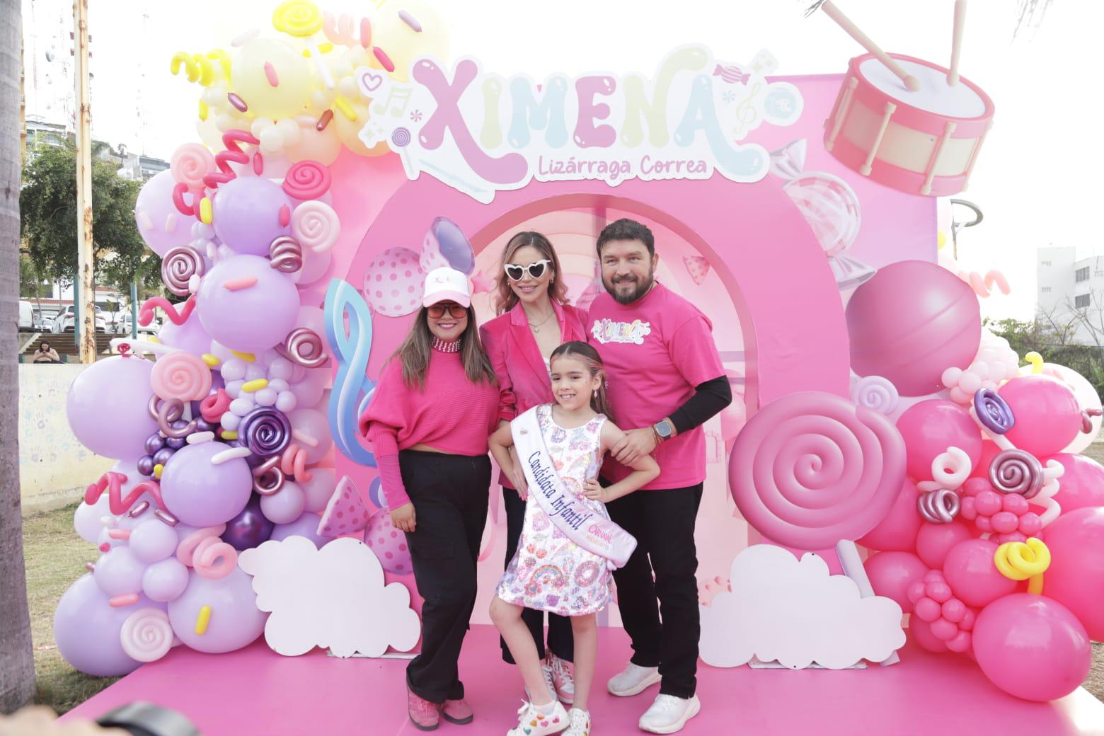 $!Lari Melín junto a los Lizárraga Correa.