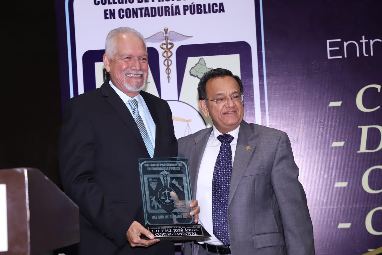 $!José Ángel Cortés Sandoval, Contador Docente 2023.