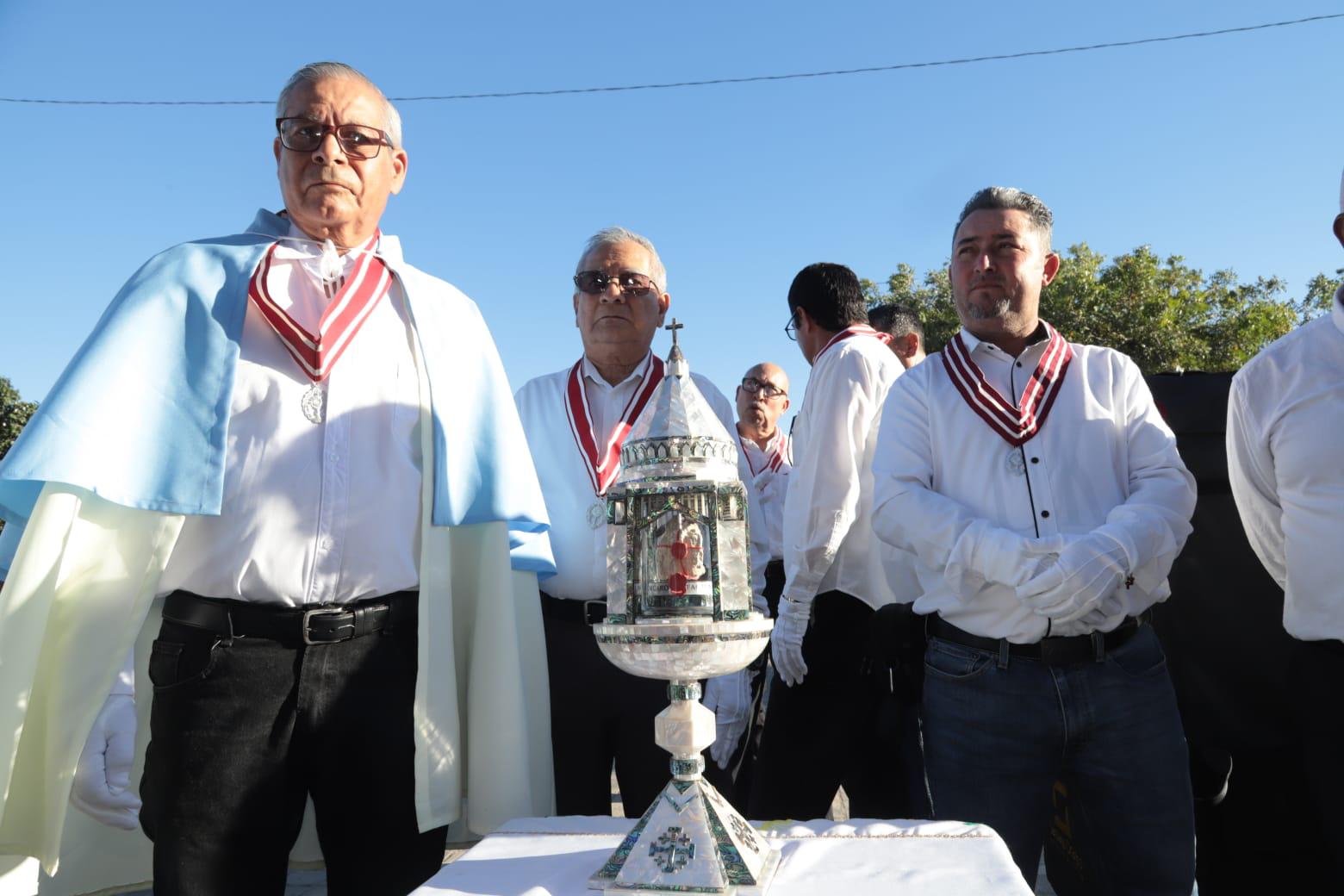 $!Reciben con devoción a la Virgen de Nazaret en la parroquia San Juan Apóstol y Evangelista