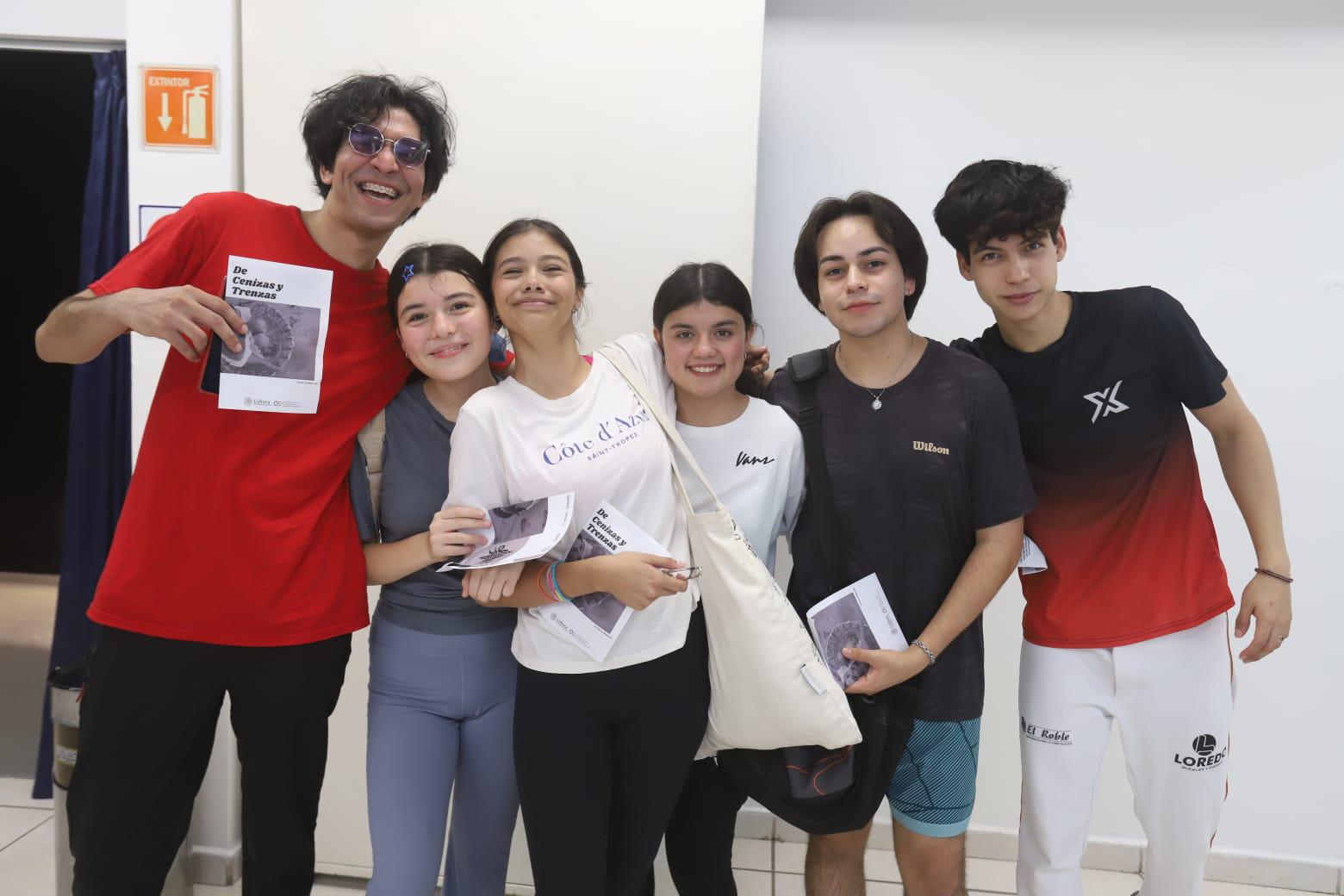 $!Eduardo Salazar, Mayte Camacho, Mafer Somera, Evelin Osuna, Sebastián Palacios y Ángel Durán.