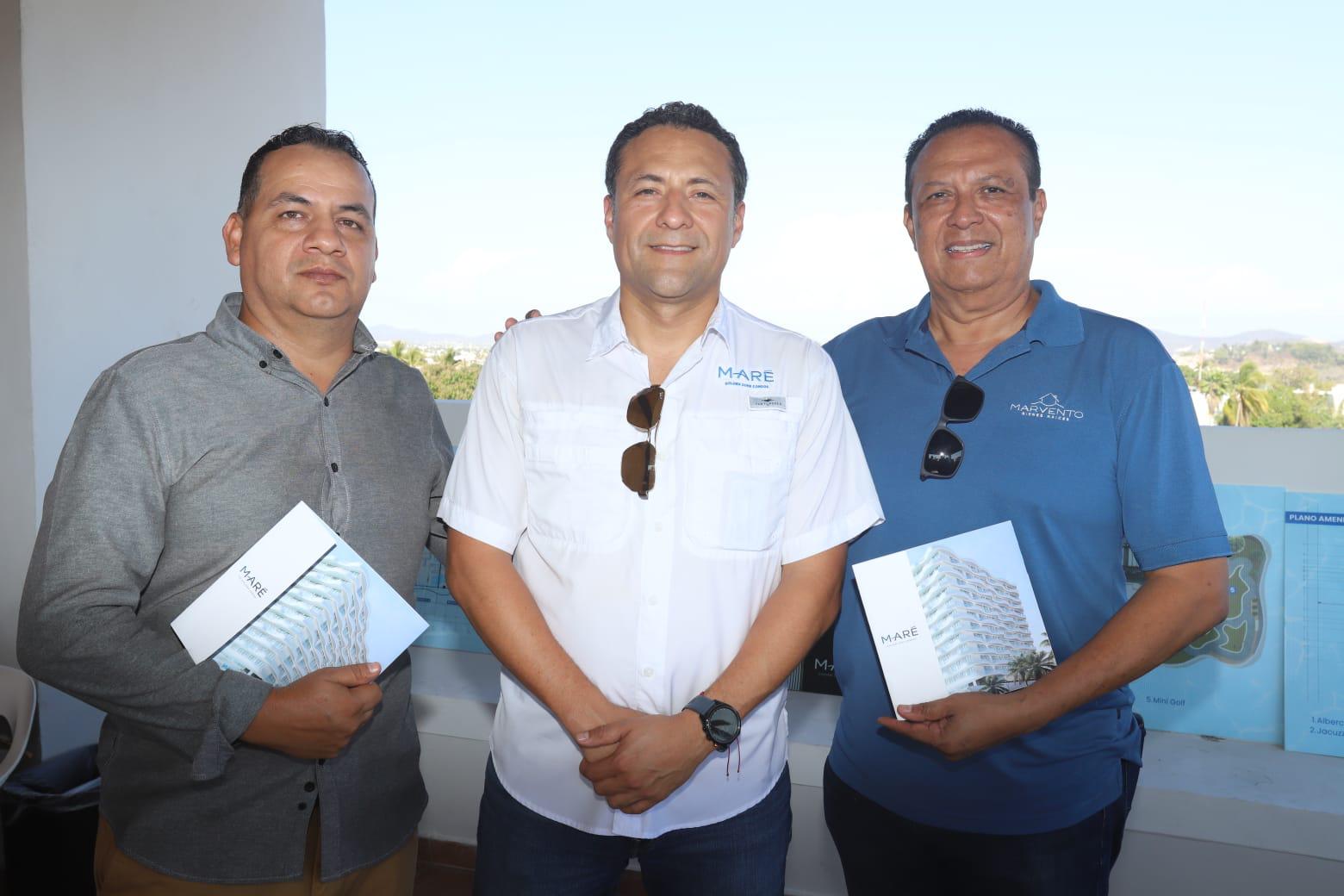 $!Eloy Colirio, Gaddiel Hernández y Álex Ruiz.