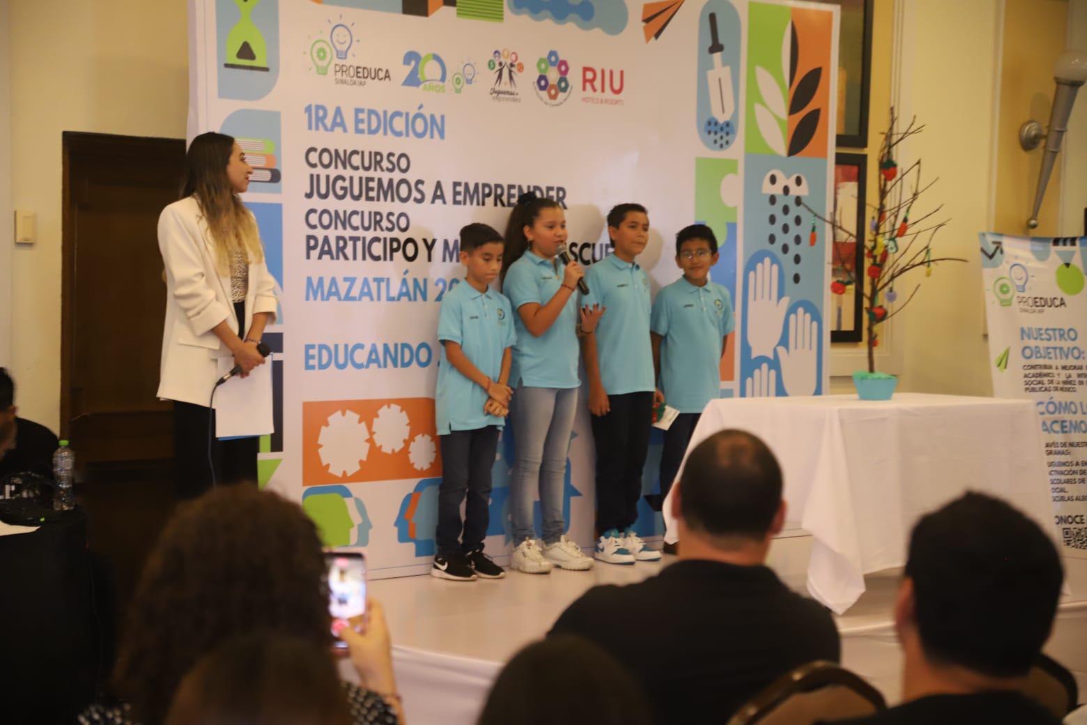 $!Crean sus propias ‘empresitas’ niños de primarias públicas de Mazatlán