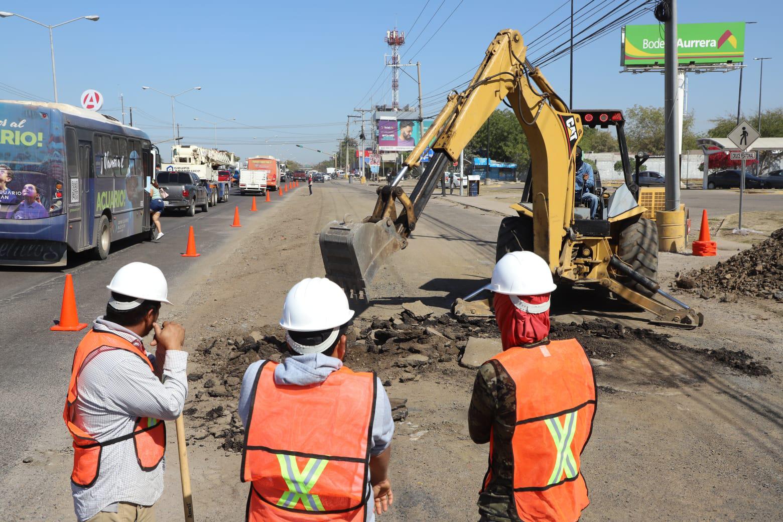 $!Obras de construcción de puente en Libramiento Colosio y Avenida Múnich ya están en marcha