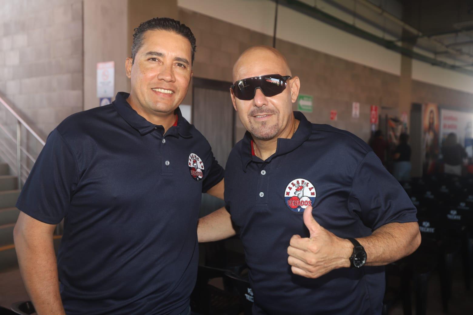 $!Ever Gómez y Héctor Páez.