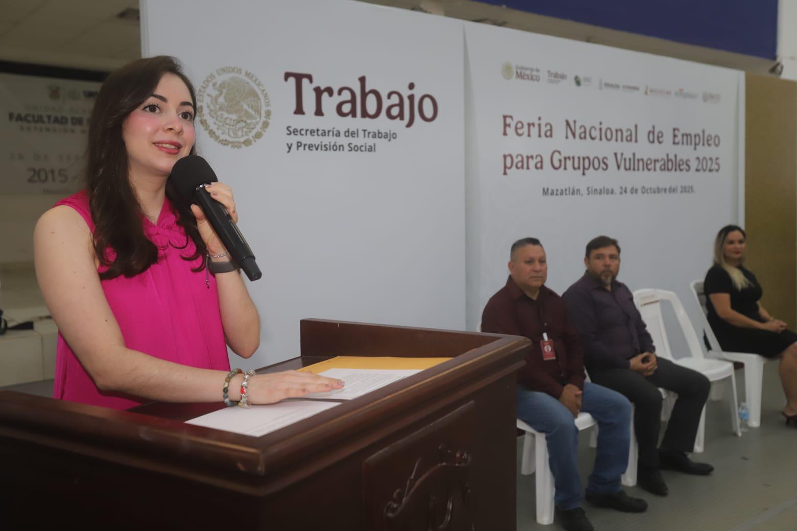 $!Con más de 400 vacantes, celebran en Mazatlán la Feria Nacional del Empleo para Grupos Vulnerables