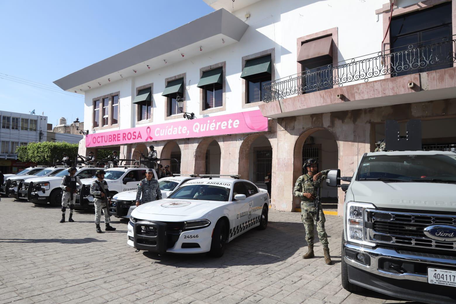 $!Arranca Operativo de Seguridad del Buen Fin 2025 en Mazatlán con más de mil 509 elementos