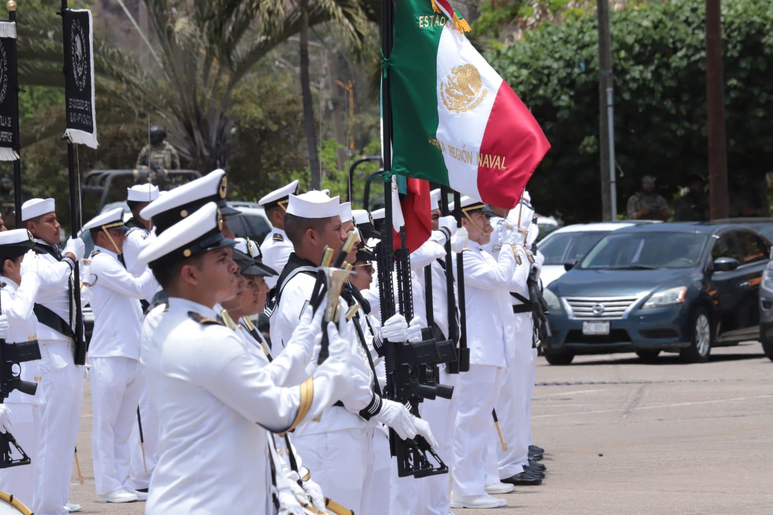 $!Agradece Gobernador a la Marina Armada de México por apoyo en labores de seguridad a las y los sinaloenses