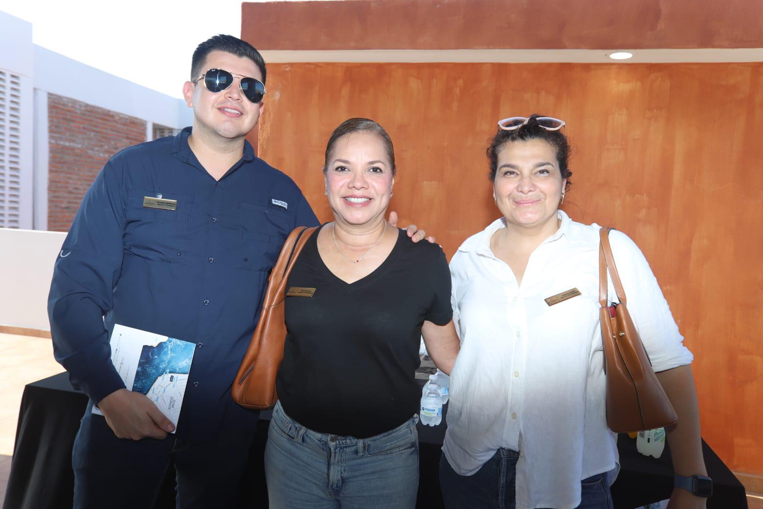 $!Ernesto Quiñones, Galia Gurrola y Fabiola Ulloa.