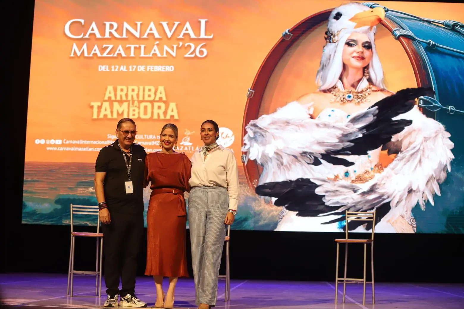 $!Belinda, Yuridia, Edén Muñoz, Julio Preciado y Mimoso con Germán Lizárraga, así el elenco del Carnaval de Mazatlán 2026