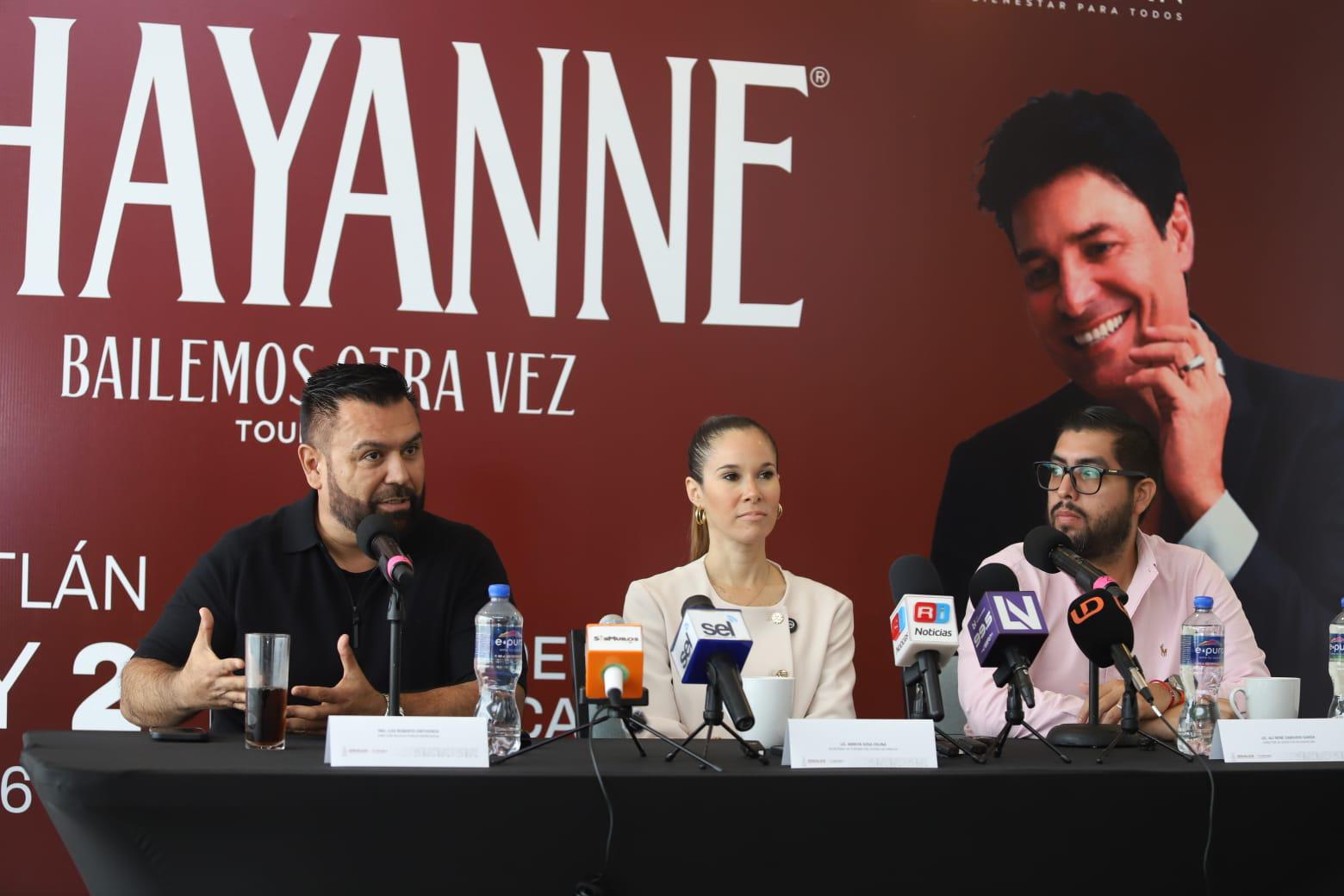 $!Luis Roberto Ontiveros Zaragoza, director de Pacífico Fondo Empresarial, habló de los detalles del concierto en Mazatlán.