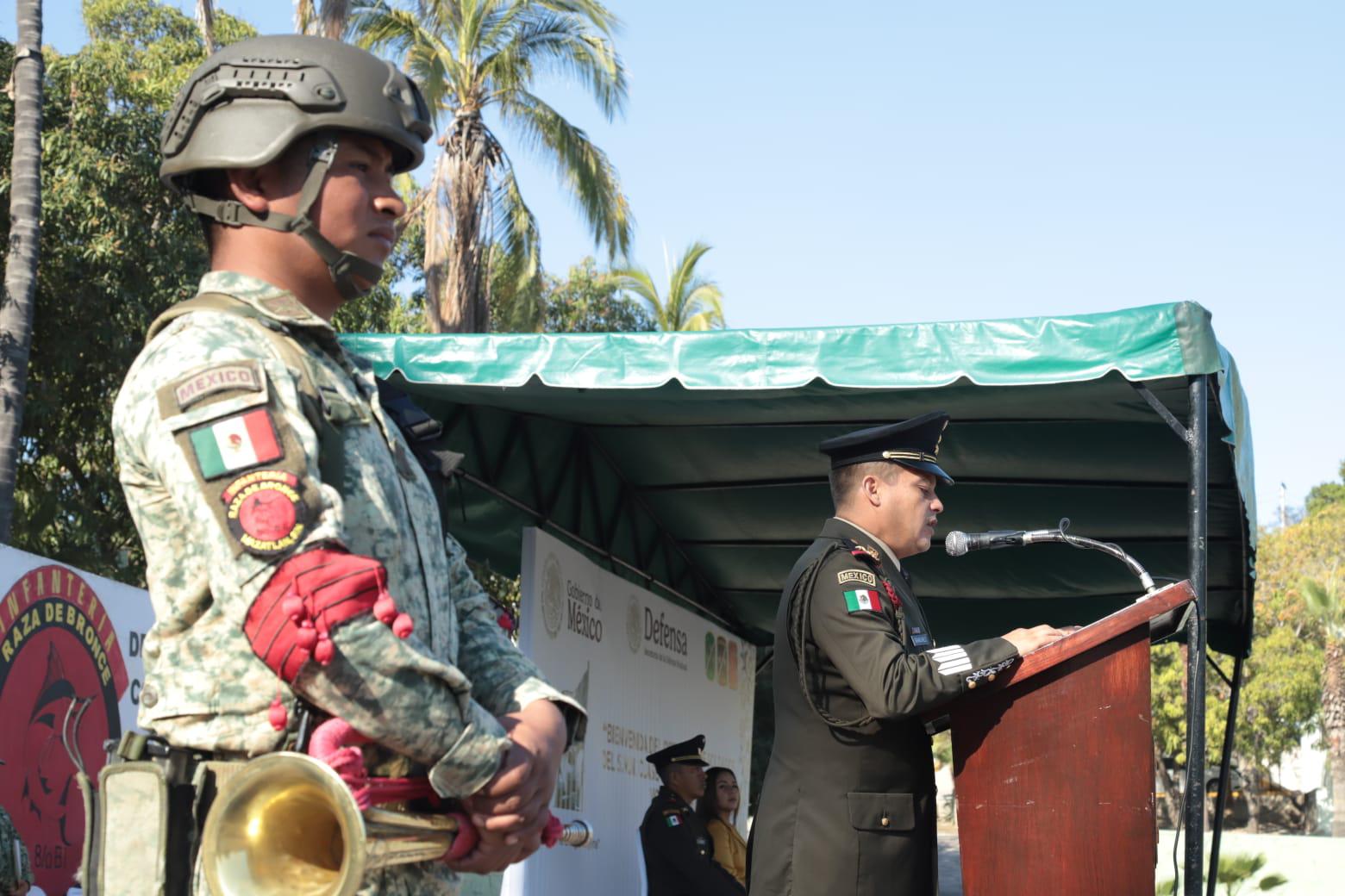 $!Arrancan 201 jóvenes su Servicio Militar Nacional en la Tercera Región de Mazatlán