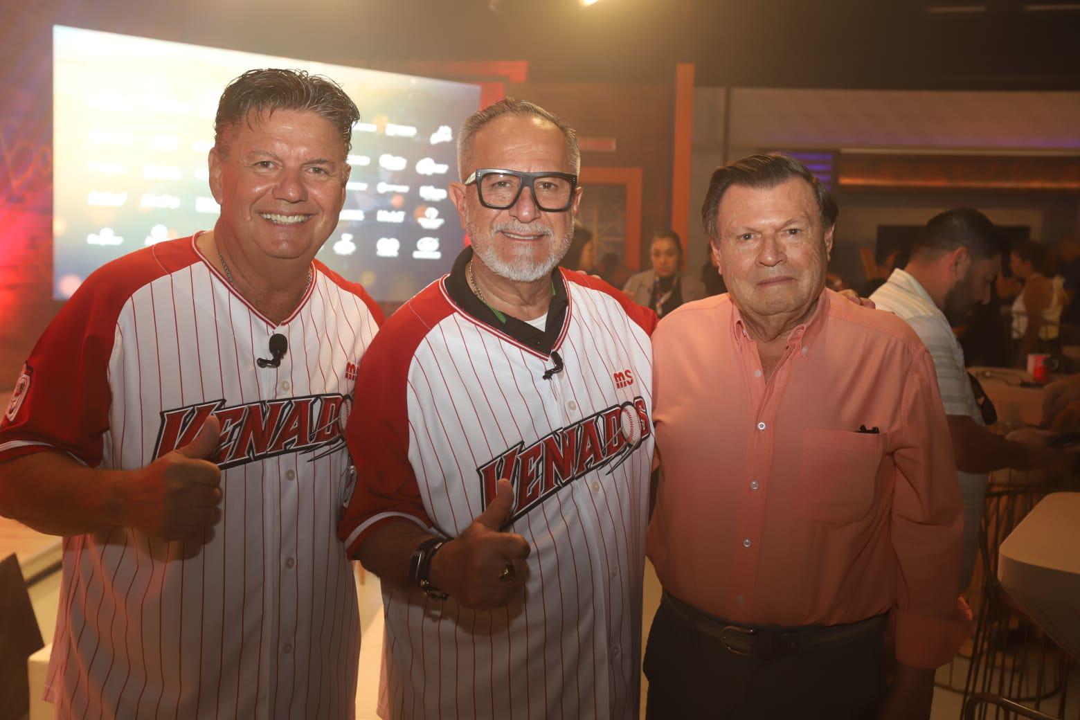 $!Ismael Barros, Antonio Toledo Ortiz y Amando Guzmán Wolfskill.