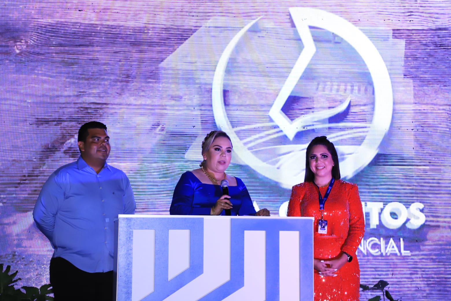 $!La directora general de Hersa Corporativo, Carmen Alicia Salazar, al momento de expresar su discurso.