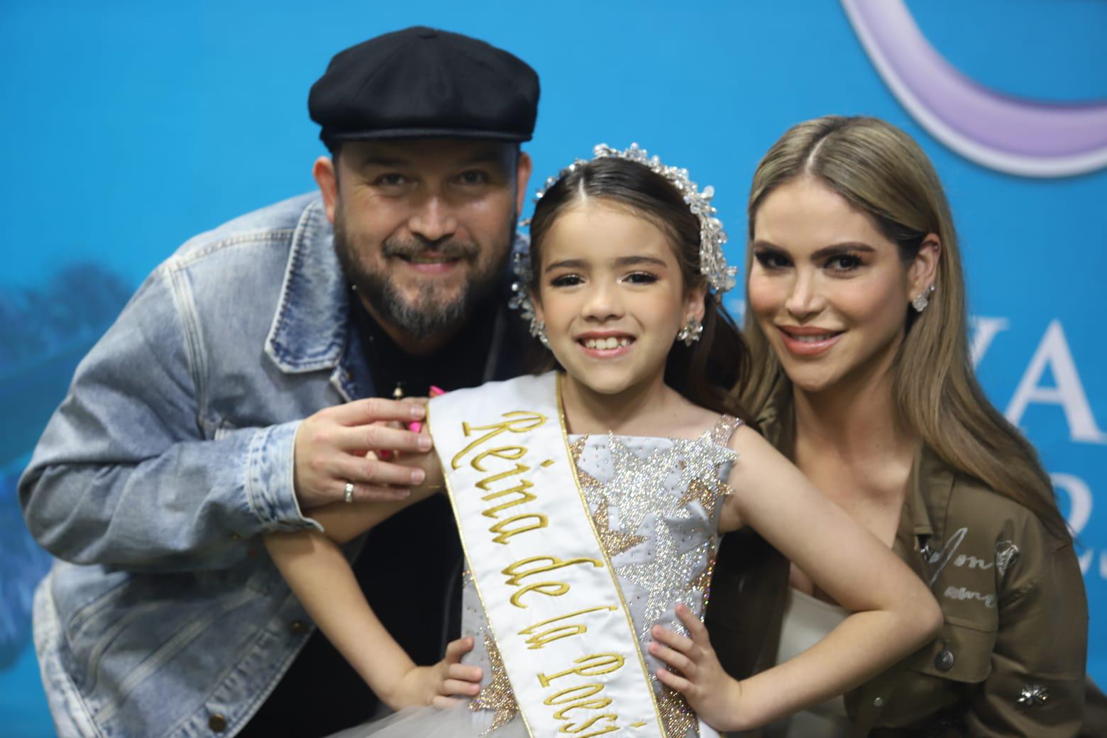 $!Poncho Lizárraga y Celia Correa con su pequeña Ximena.