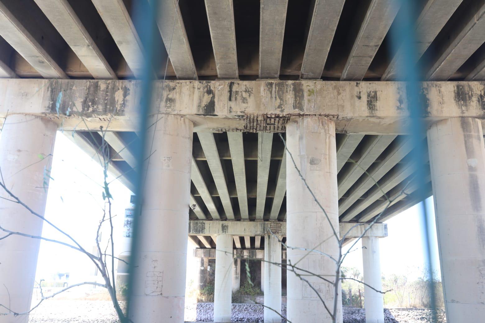 $!Advierte la Intercamaral de Mazatlán que los puentes de la Marina presentan fracturas