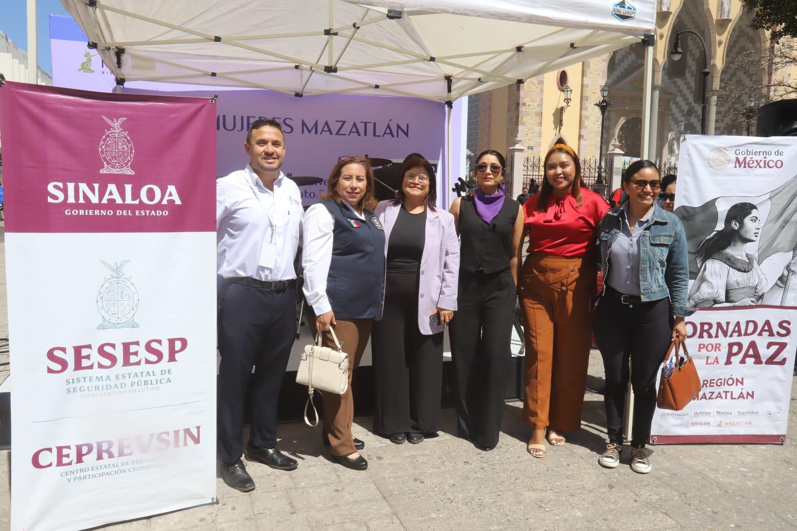 $!Realizan la Expo Mujeres Mazatlán este miércoles en la Plazuela República