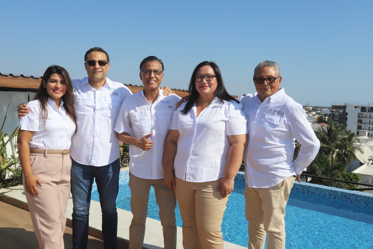 $!Lourdes Guerrero, Gaddiel Hernández, Thomas Amador, Teresa Lizárraga y Sadot Hernández.