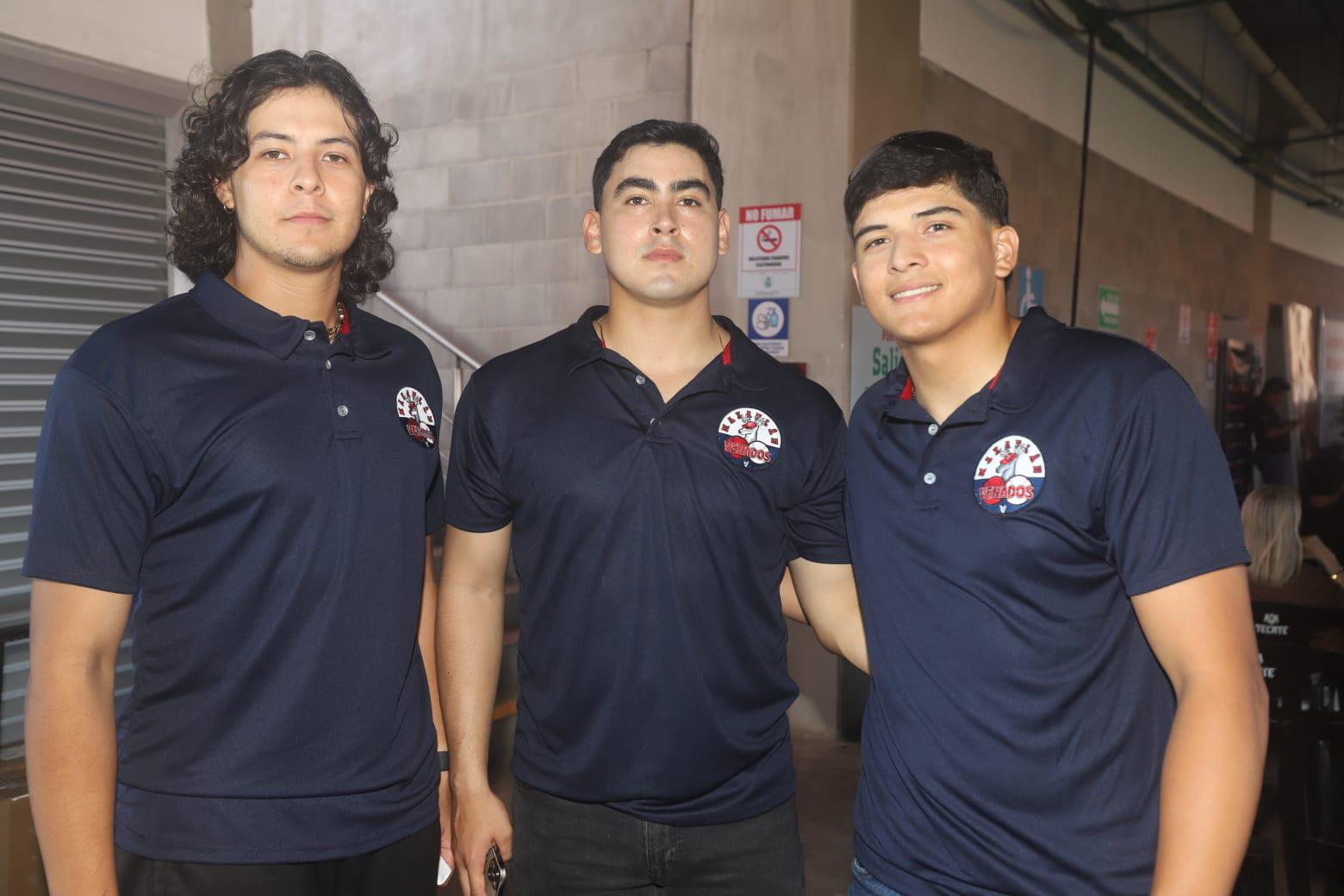 $!Adán Favela, Jorge Franco y Luis Rábago.