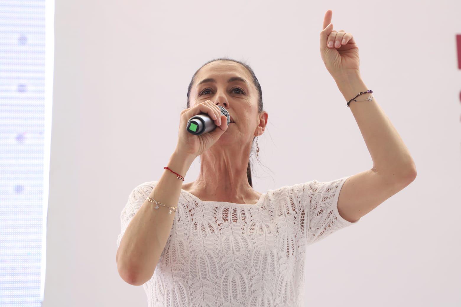 $!Las mujeres podemos ser presidentas de México: Claudia Sheinbaum