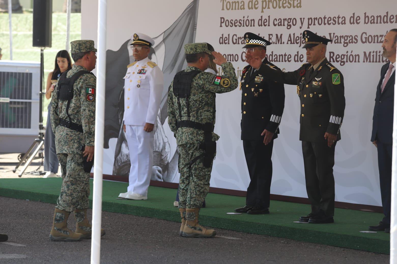 $!Asume el General Alejandro Vargas González Comandancia de la Tercera Región Militar