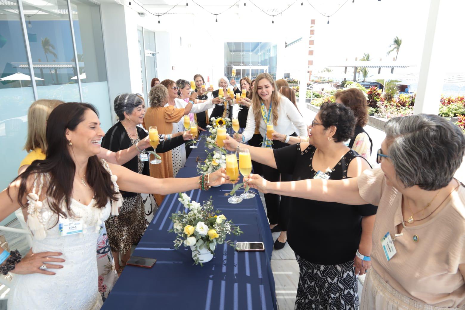 $!Las damas de Anspac intercambiaron ideas y experiencias en las diferentes agrupaciones.