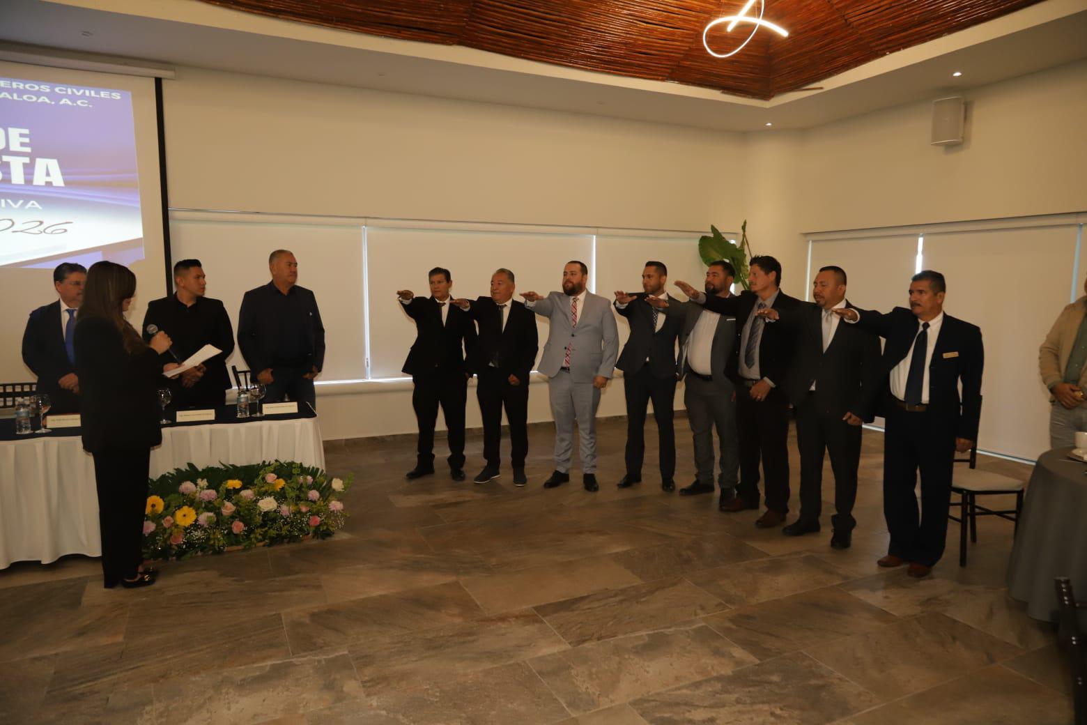 $!Es Jesús Abel Sánchez Arámburo nuevo líder del Colegio de Ingenieros Civiles del Sur de Sinaloa