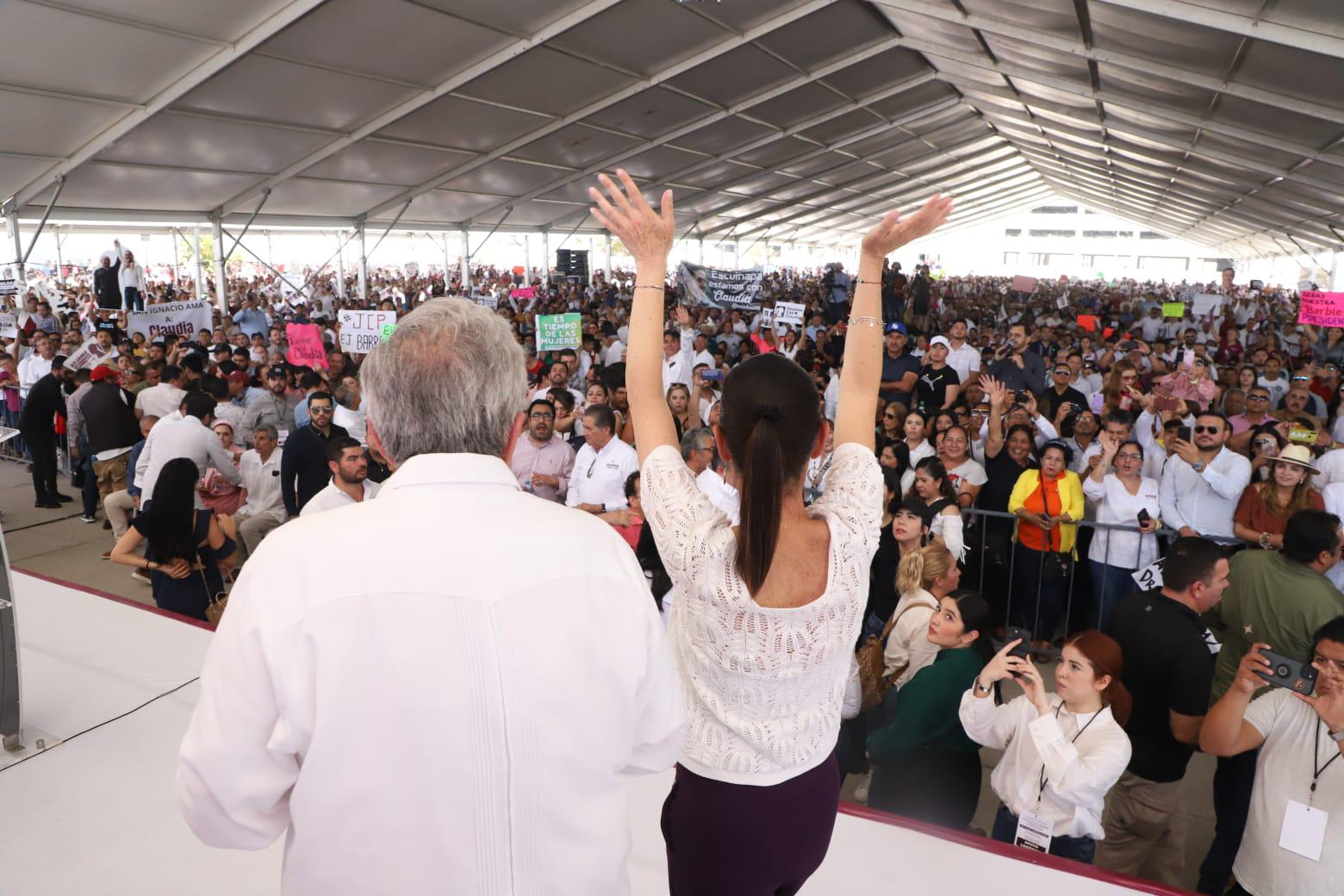 $!Las mujeres podemos ser presidentas de México: Claudia Sheinbaum