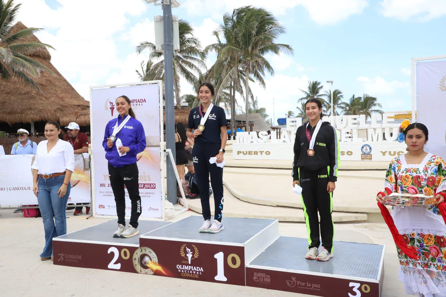 $!Sinaloa conquista doble bronce en Olimpiada Nacional de Duatlón